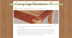 Desktop Screenshot of cuttingedgewoodworks.com